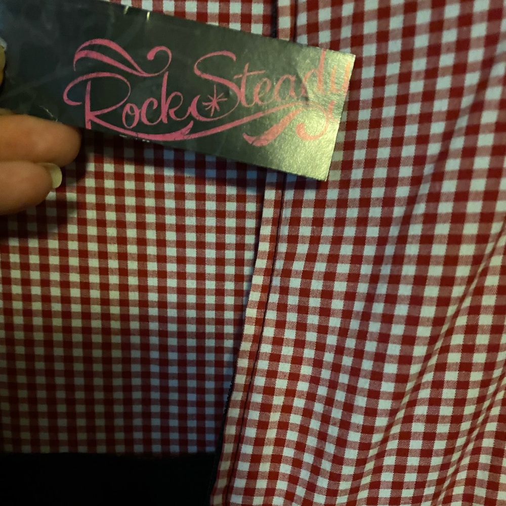 NWT RockSteady Rockabilly vintage style Cherry accent dress size XL - Picture 5 of 5